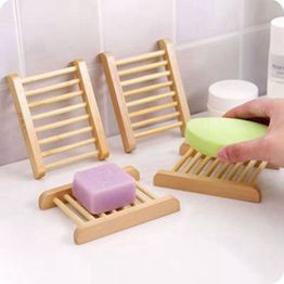 JMBamboo Wooden Soap Dish for Shower and Bathroom, Soap Dish Holder