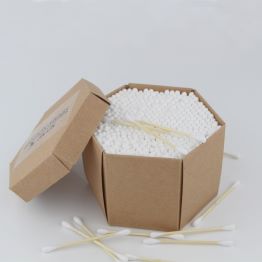 Bamboo Cotton Buds (400 pieces) 100% Biodegradable Vegan & Sustainable Compostable Premium Cotton Buds