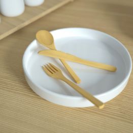 Bamboo Cutlery Set Zero Waste Reusable Cutlery 