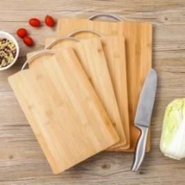 Premium Organic Bamboo Chopping Board Best for Meat, Vegetables and Cheese,Professional Grade for Strength and Durability 
