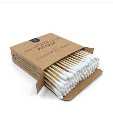 Bamboo Cotton Buds , Eco Cotton Buds  Eco Friendly packaging ,Recyclable & Biodegradable cotton buds 