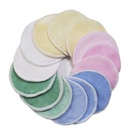100% Bamboo Cotton Organic Washable Makeup Remover Cotton Pads 