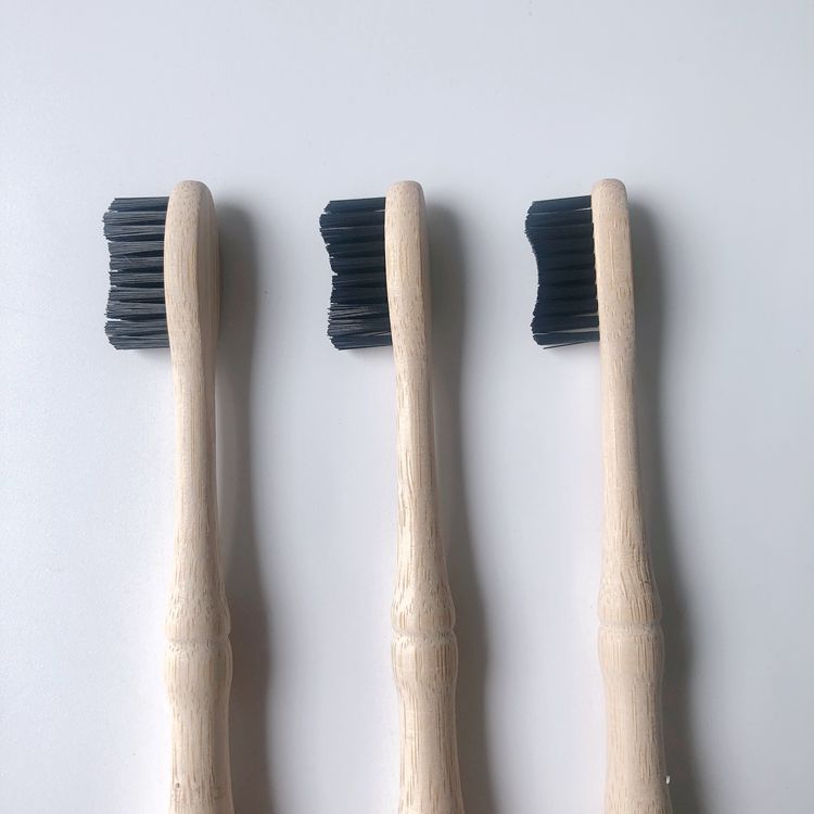 Bamboo Toothbrushes 4 Pack BPA Free Medium Bristles Eco-Friendly & Biodegradable toothbrush Recyclable Eco Toothbrush 