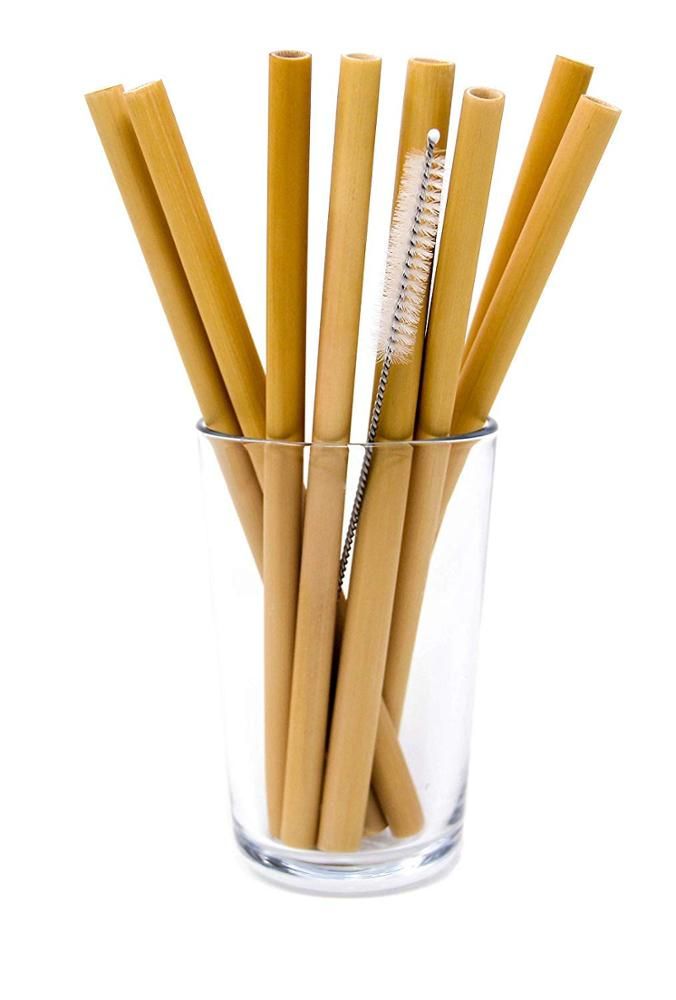 Amazon custom bamboo drinking straws supplier biodegradable with wholesale price 