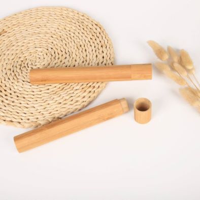 JMBamboo Bamboo Toothbrush Case Biodegradable Eco-Friendly for Your Everyday Oral Care