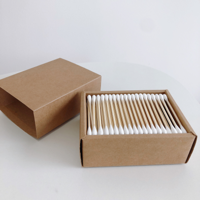 High Quality Bamboo Cotton Buds 100% Biodegradable Plastic Free Product and Packaging Vegan