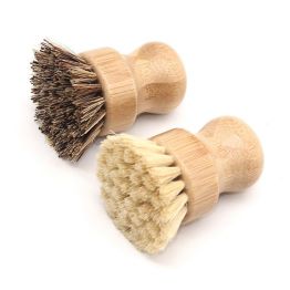 JMBamboo Bamboo Kitchen Cleaning Dish Washing Brushes Hot Sell