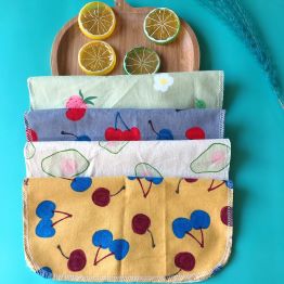 100% biodegradable Reusable unpaper towels washable