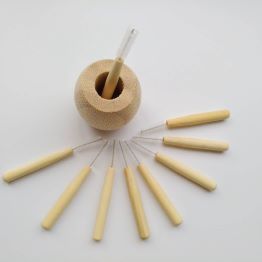 Natural Sustainable Bamboo Interdental Brushes Various Sizes