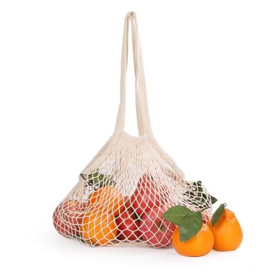 Portable Mesh Bags Reusable Washable Shopping Bags Produce Tote Bags Fruit Vegetable Storage