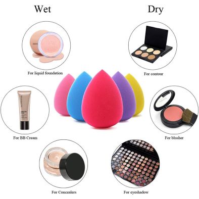 Natural Gorgeous Makeup Blender Beauty Makeup Sponges Egg Shape