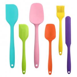 JM Bamboo Silicone Spatula Cake Cream Spatula Bakeware