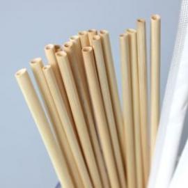 Eco-friendly Wheat Drinking Straws (100 Pack) BPA Free Replaces plastic straws