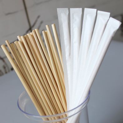Eco-friendly Wheat Drinking Straws (100 Pack) BPA Free Replaces plastic straws