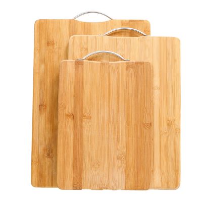 Natural Bamboo Chopping Board Organic Bamboo Cutting Board with Juice Groove for Meat, Fruit & Vegetables 