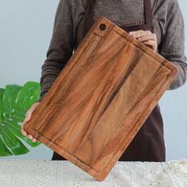 100% Natural Organic Bamboo Cutting Boards Easy to Clean 