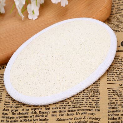 Natural Loofah Sponge Made with Eco-Friendly and 100% Biodegradable Plant-Based Fibers  
