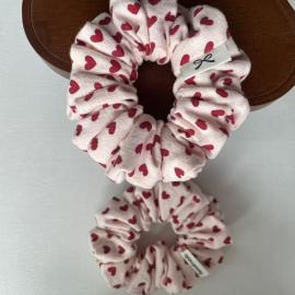 100% cotton scrunchie