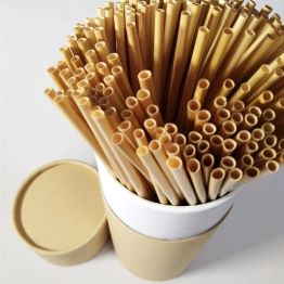 straws biodegradable 20cm rye compostable juice